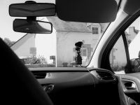 La caméra embarquée dans le véhicule-école